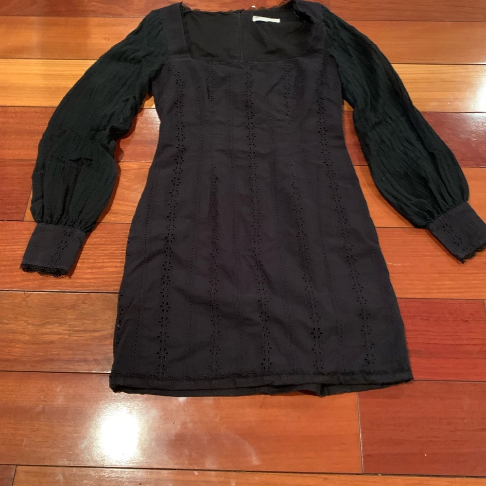 Stevie May black dress (Anthropologie)